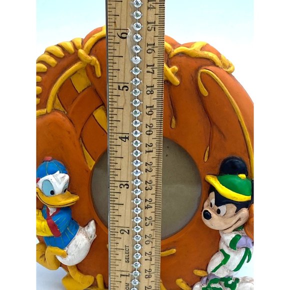 Mickey Mouse and Donald Duck Baseball Photo Frame Disney China Vintage/Rare - Picture 6 of 7